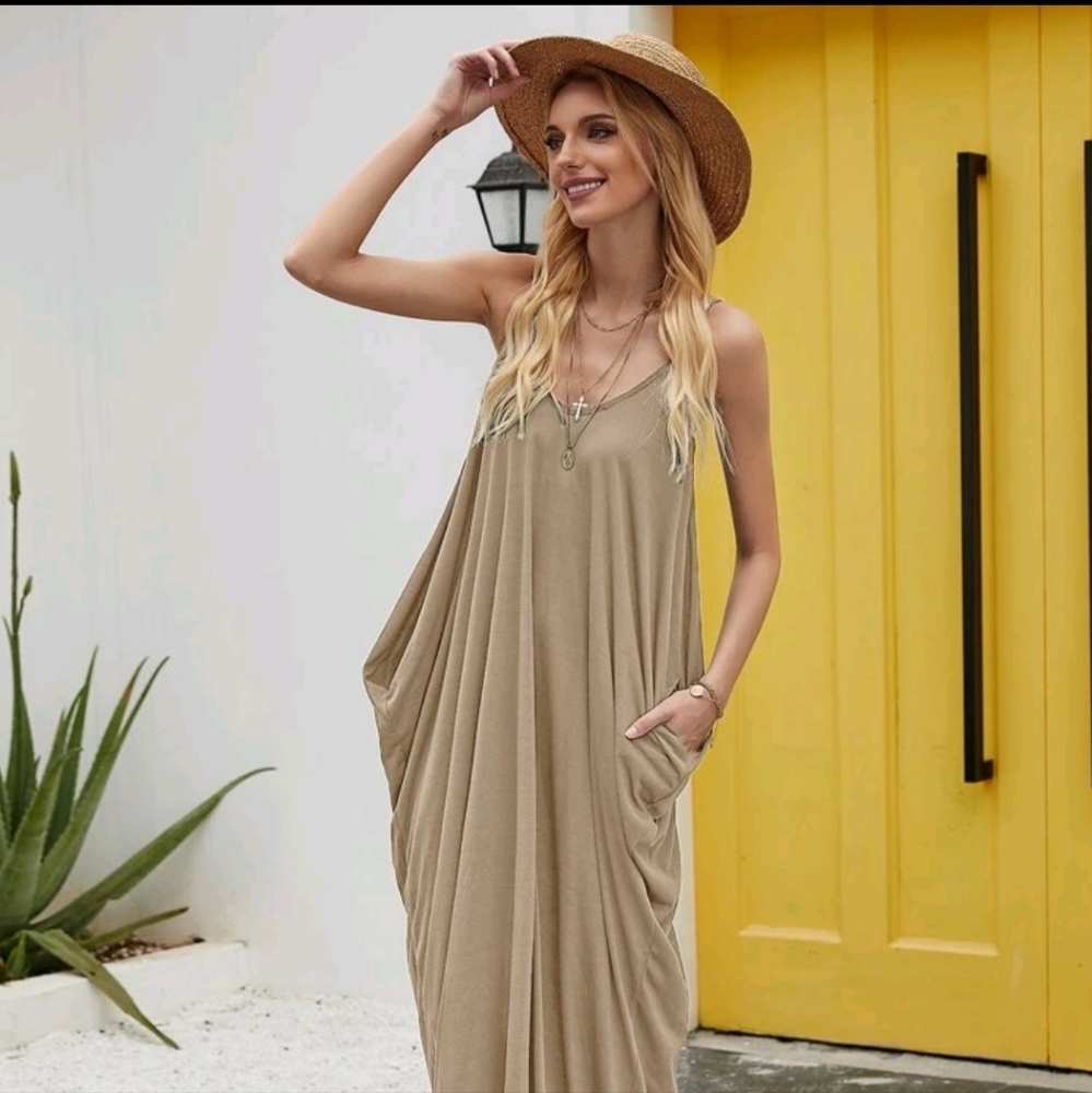 Cocoon maxi dress
